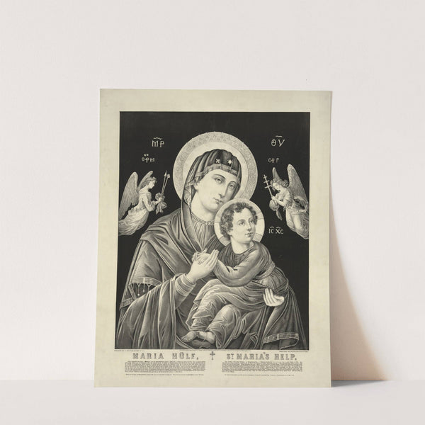 Maria Hulf, St. Maria’s help,… (1871) by Henry Jerome Schile