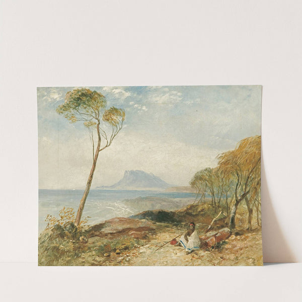 Maria Island from Little Swanport, Van Diemen's Land by John Skinner Prout