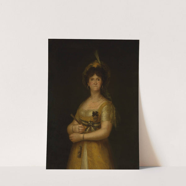 María Luisa of Parma (1751–1819), Queen of Spain (after Goya) by Anonymous