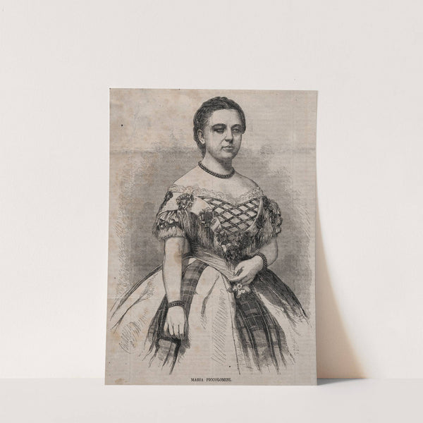 Maria Piccolomini (1859) by Winslow Homer