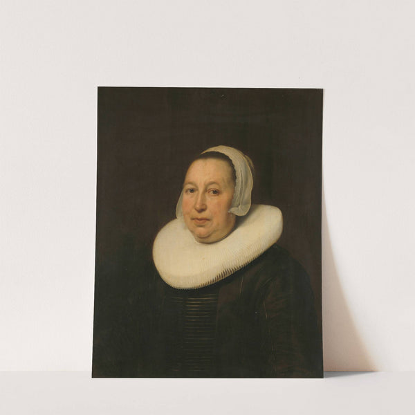 Maria Pietersdr de Leest (d. 1652), Wife of Samuel van Lansbergen (1646) by Bartholomeus van der Helst