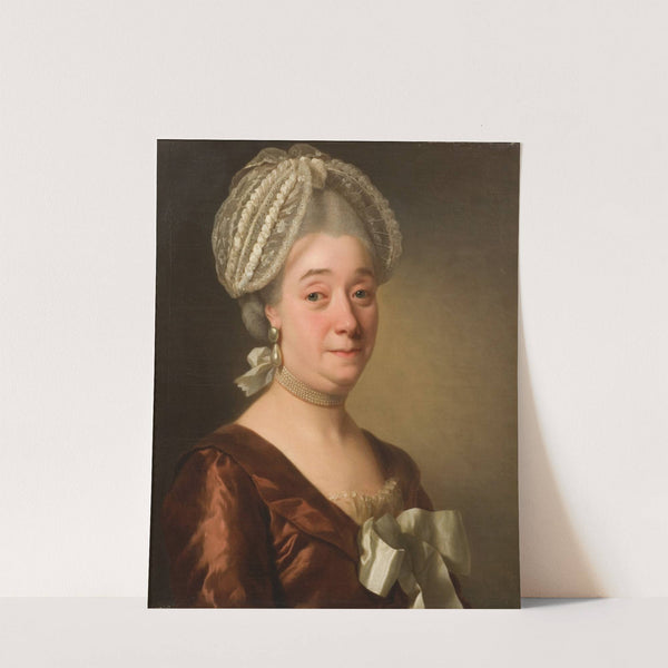 Maria Ravens (1720-1786) by Adolf Ulrik Wertmüller