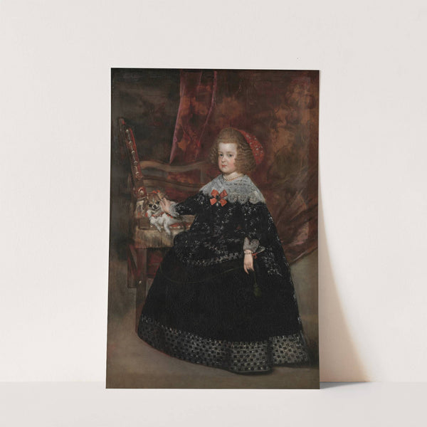 María Teresa (1638–1683), Infanta of Spain (ca. 1645) by Juan Bautista Martinez Del Mazo