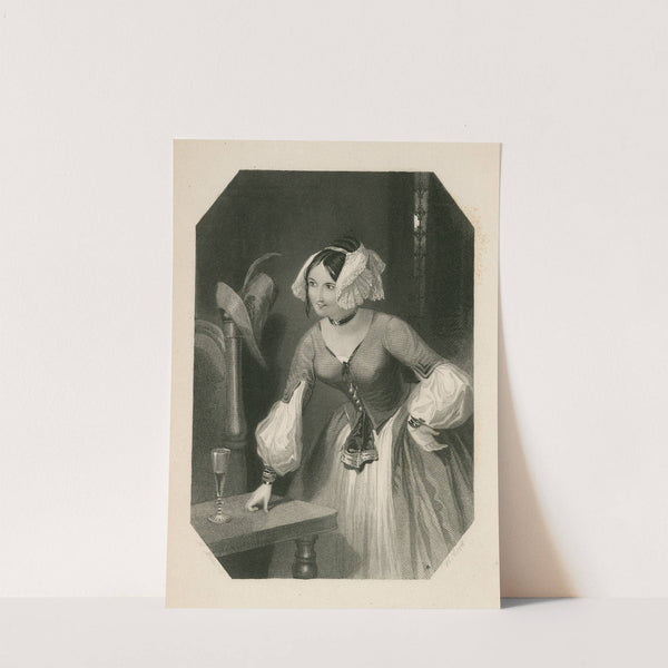 Maria, Twelfth night, act 2, sc. 3 by Joseph Kenny Meadows