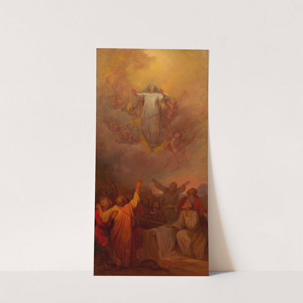 Mariae Himmelfahrt (Entwurf für das Altarbild in Esztergom (Gran)) by Josef Danhauser