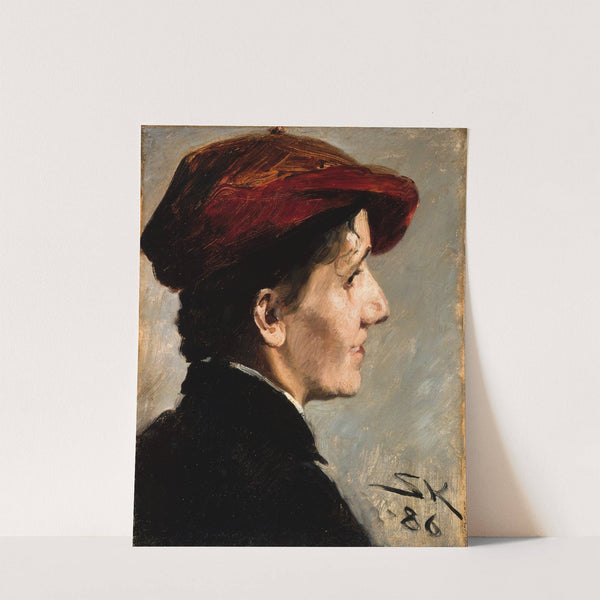 Marianne Stokes by Peder Severin Krøyer