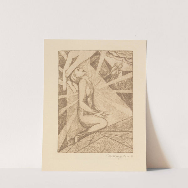 Marie Adelheid, Prinzessin Reuß. Gott in mir by Heinrich Vogeler