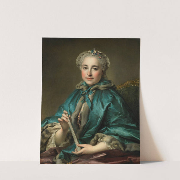 Marie-Angélique Petitgars Gérard de Livry by Louis Tocqué