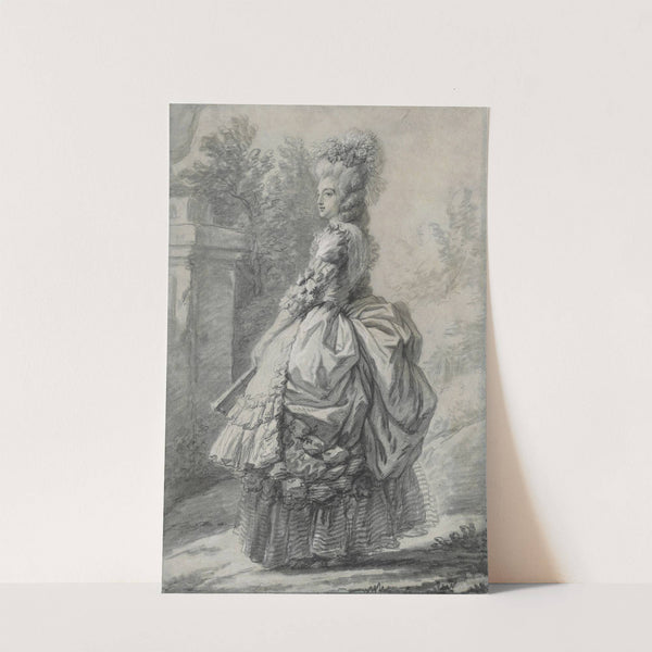 Marie Antoinette in a Park (ca. 1780–81) by Elisabeth Louise Vigée Le Brun