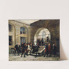 Marie Antoinette leaving the Conciergerie, October 16, 1793 (1885) by Georges Cain