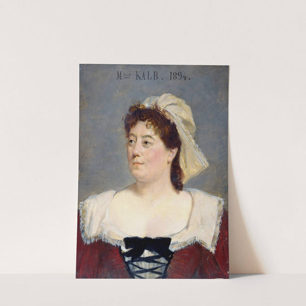 Marie-Caroline Kalb (1854-1930) by Marcel Baschet