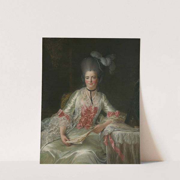 Marie Rinteau, called Mademoiselle de Verrières (1761) by François-Hubert Drouais