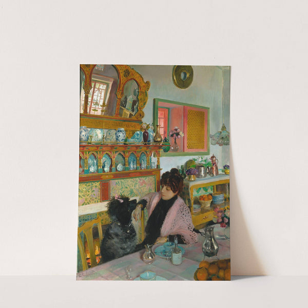 Marie Rochegrosse Dans La Salle À Manger (1904) by Georges Antoine Rochegrosse