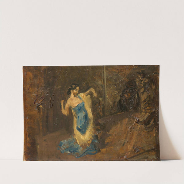 Marietta tanzend im Raum (1904) by Max Slevogt