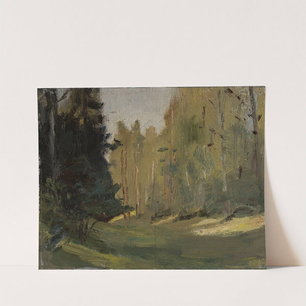 Mariino – clearing in a forest (1906) by Jan Ciągliński