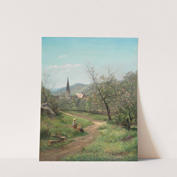 Marillenblüte by Leopold Munsch