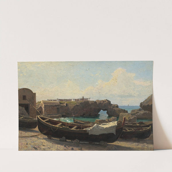 Marina Piccola, Capri by William Stanley Haseltine