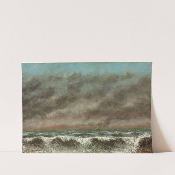 Marine (1869) by Gustave Courbet