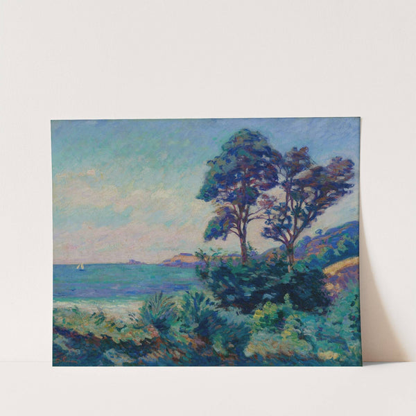 Marine À Saint-Palais (circa 1900) by Armand Guillaumin