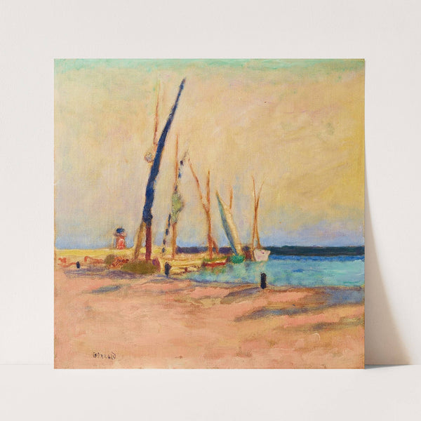 Marine, Cannes (1923) by Pierre Bonnard