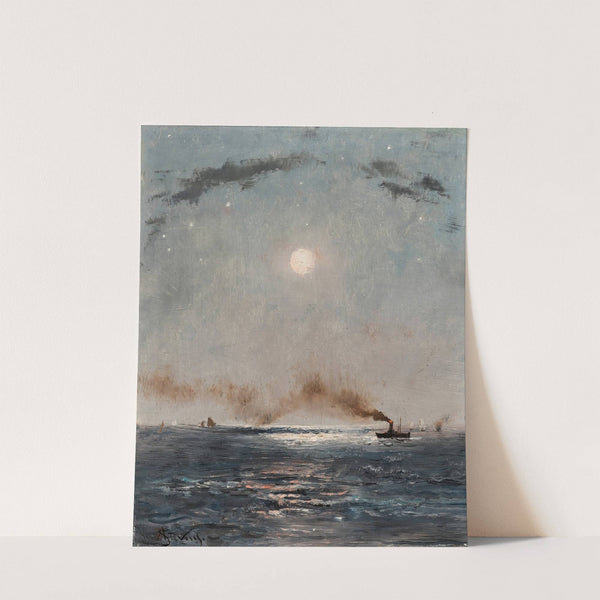 Marine de nuit by Alfred Stevens