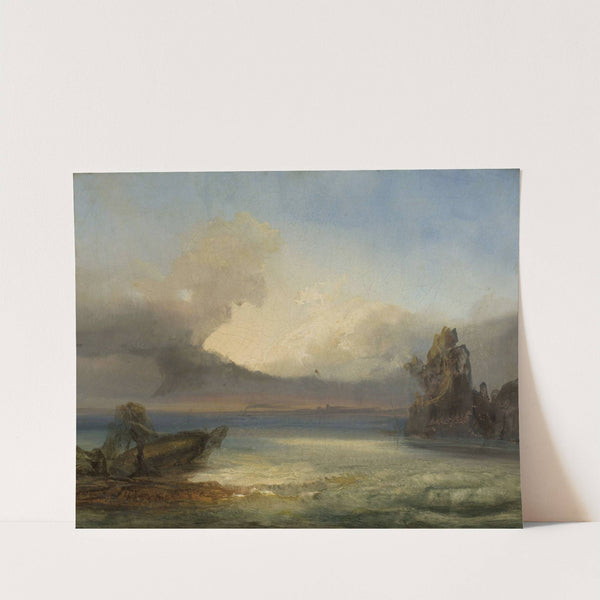 Marine landscape by James Baker Pyne