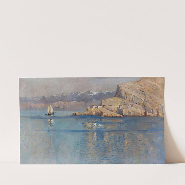 Marine landscape by Leontine von Littrow