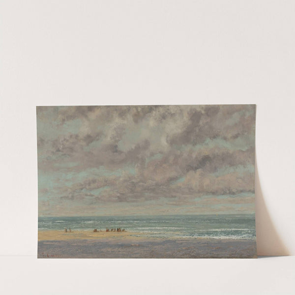 Marine, Les Équilleurs by Gustave Courbet