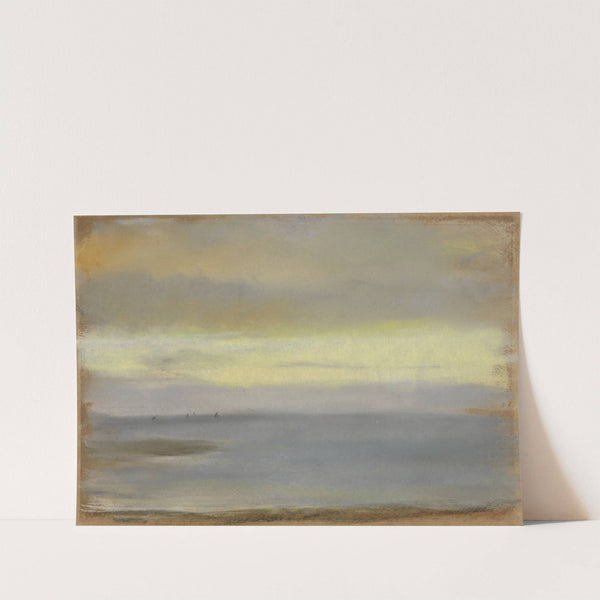 Marine, Soleil Couchant (1869) by Edgar Degas