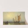 Marine Study (1860-1900) by Franklin D. Briscoe
