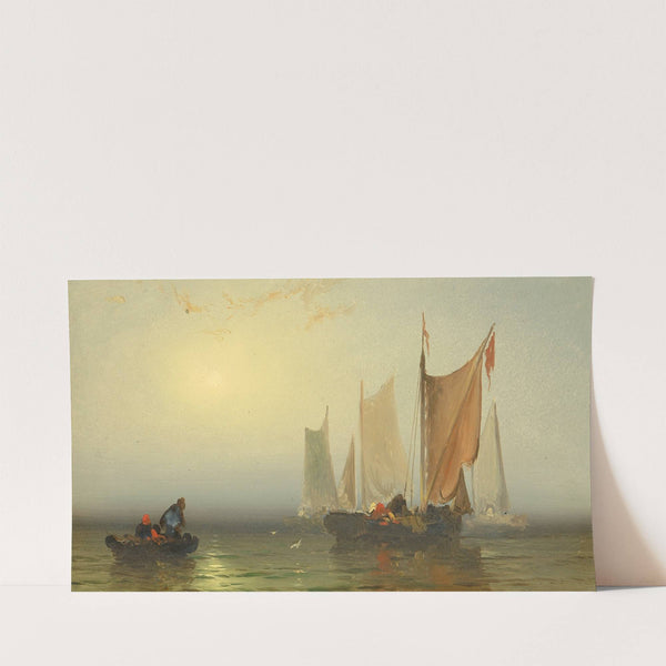 Marine Study (1860-1900) by Franklin D. Briscoe