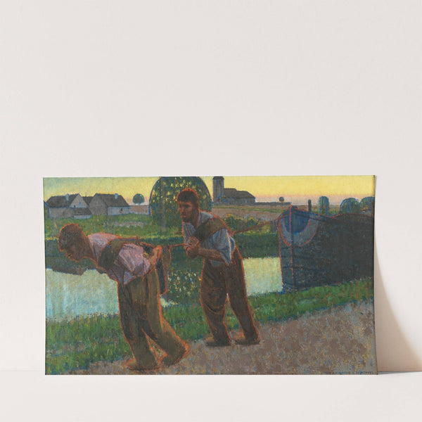 Mariners (Les Haleurs) (1906) by Bernard Boutet de Monvel