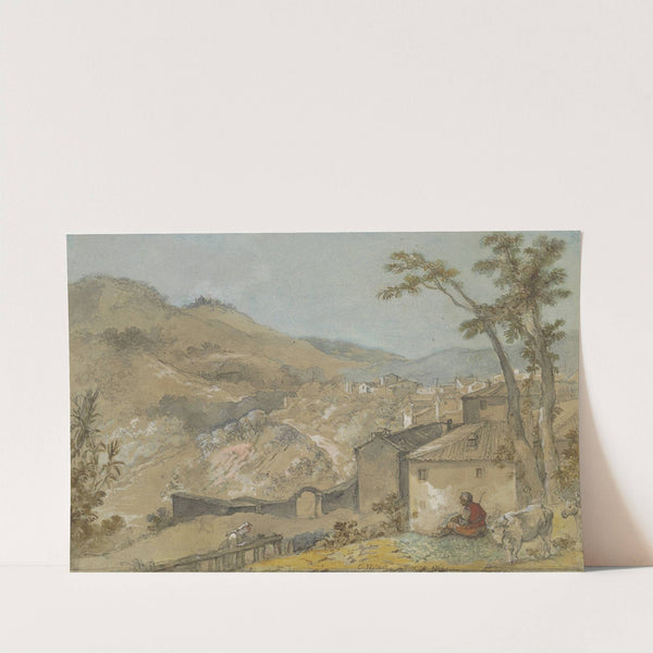 Marino and the Alban Hills (1769) by Charles-Joseph Natoire