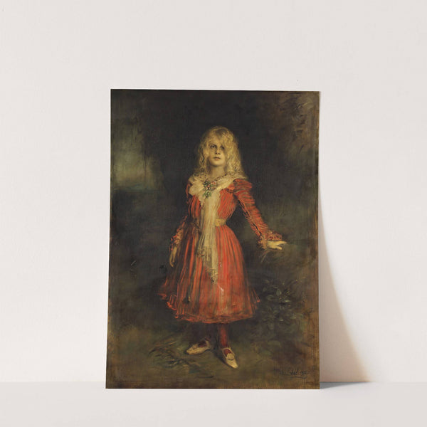 Marion Lenbach (1892–1947), the Artist’s Daughter (1900) by Franz von Lenbach