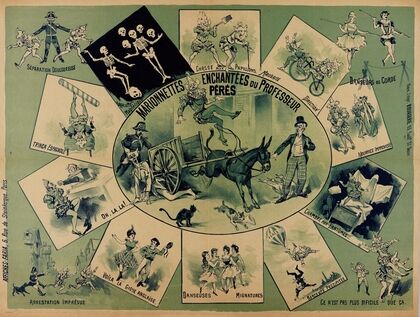Marionnettes Enchantees Du Professeur Peres (1880-1900)