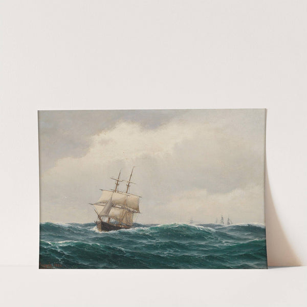 Maritime painting II by Carl Emil Baagøe