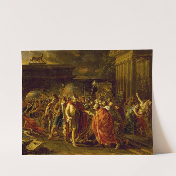 Marius Returning to Rome (1789) by François Gérard