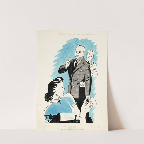 Marjo wordt ontslagen by Eddy de Smet