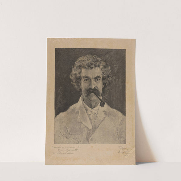 Mark Twain. (1890) by James Carroll Beckwith