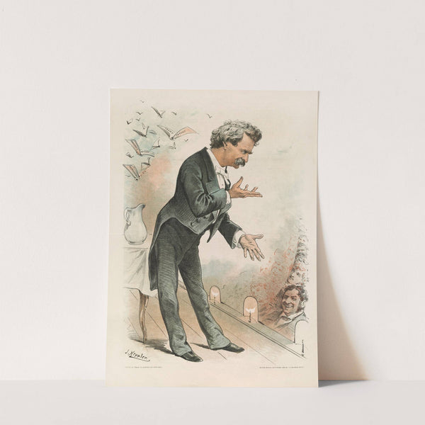 'Mark Twain,' America's best humorist by Joseph Ferdinand Keppler