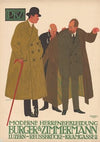 Marke PKZ – Moderne Herrenbekleidung – Burger & Zimmermann (1911)