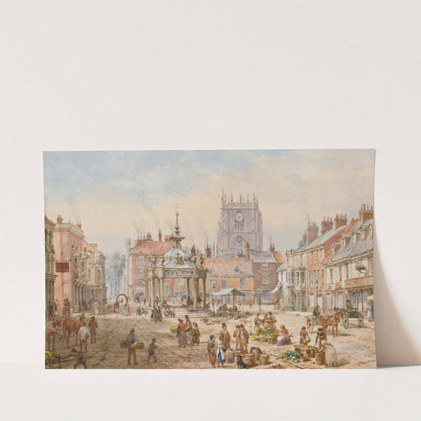 Market Cross by Louise Rayner