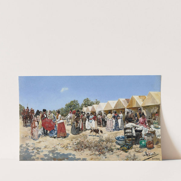 Market Day by Salvador Clemente Pérez