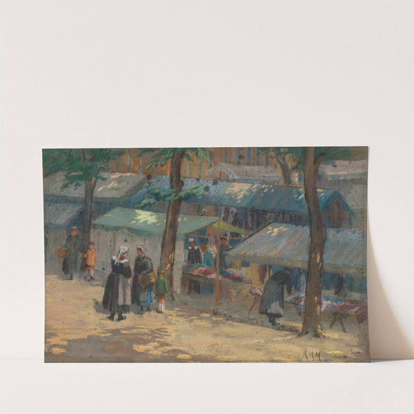 Market day, Brittany by Alice Hogarth Nicholson