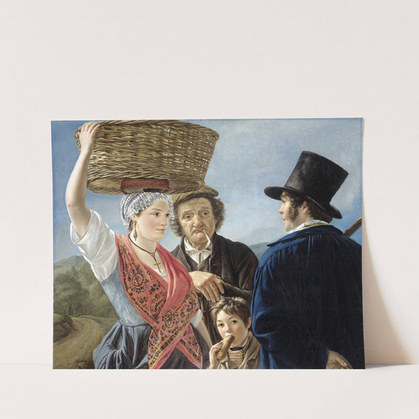 Market Gossip by Jean Henri de Coene