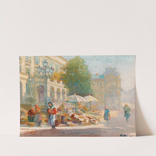 Market in Lviv by Erno Erb