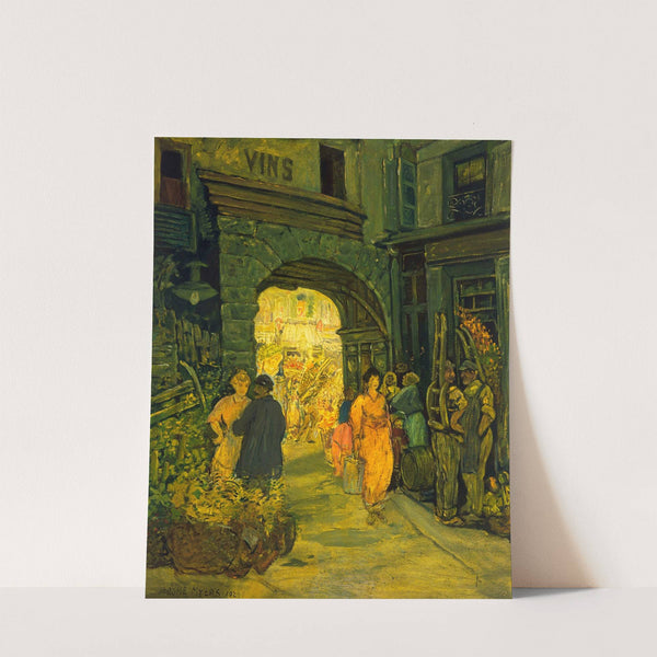 Market in Paris by Jerome Myers