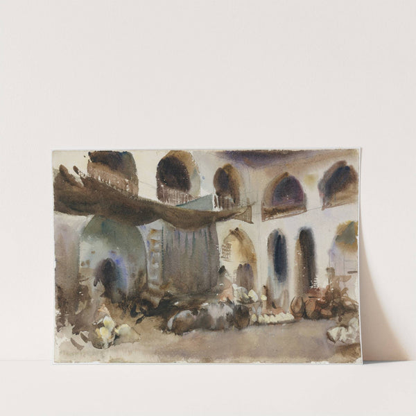 Market Place by John Singer Sargent