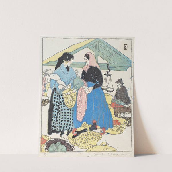 Market place by Maud Sherwood