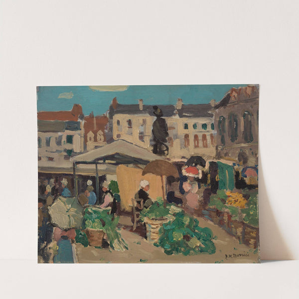 Market Scene by James Wilson Morrice